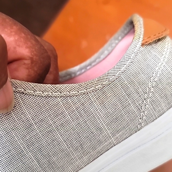 VANS ULTRACUSH SKATE WOMEN'S LACE UP GRAY LOW PLAID CANVAS SNEAKERS SIZE 8 - Picture 11 of 15